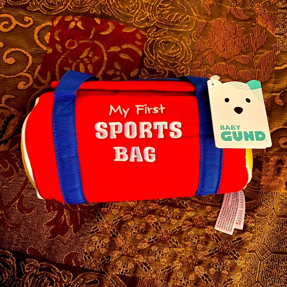 My first sports bag! ⚾️ 🏈 ⚽️ 🏀